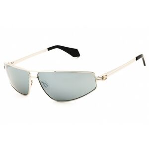 Palm Angels CLAVEY Sunglasses 7272 Silver metal Rectangular